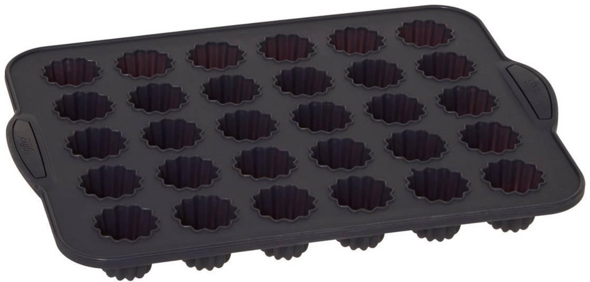 Siliconen TOP cannelés bakvorm - 30 vormen - stevige armatuur & anti-aanbak silicone - 100% Siliconen Platinium