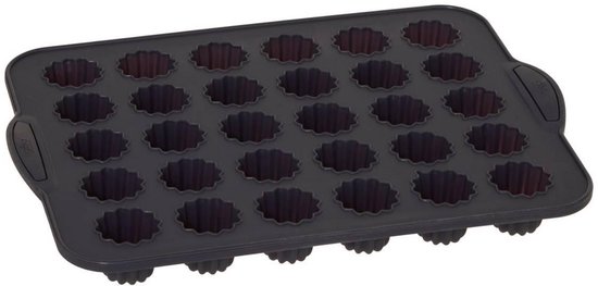 Cannelés bakvorm siliconen 30,6 x 23,2 x 4cm | 30 Vormen | Groen