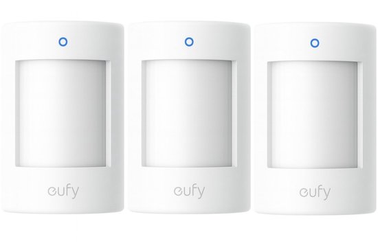 eufy Motion Sensor E20 - 3 pack, Pet-Friendly Detection to Prevent False Alarms, Extended 5-Year Battery Life, Easy and Versatile Installation, Compatible with HomeBase Professional