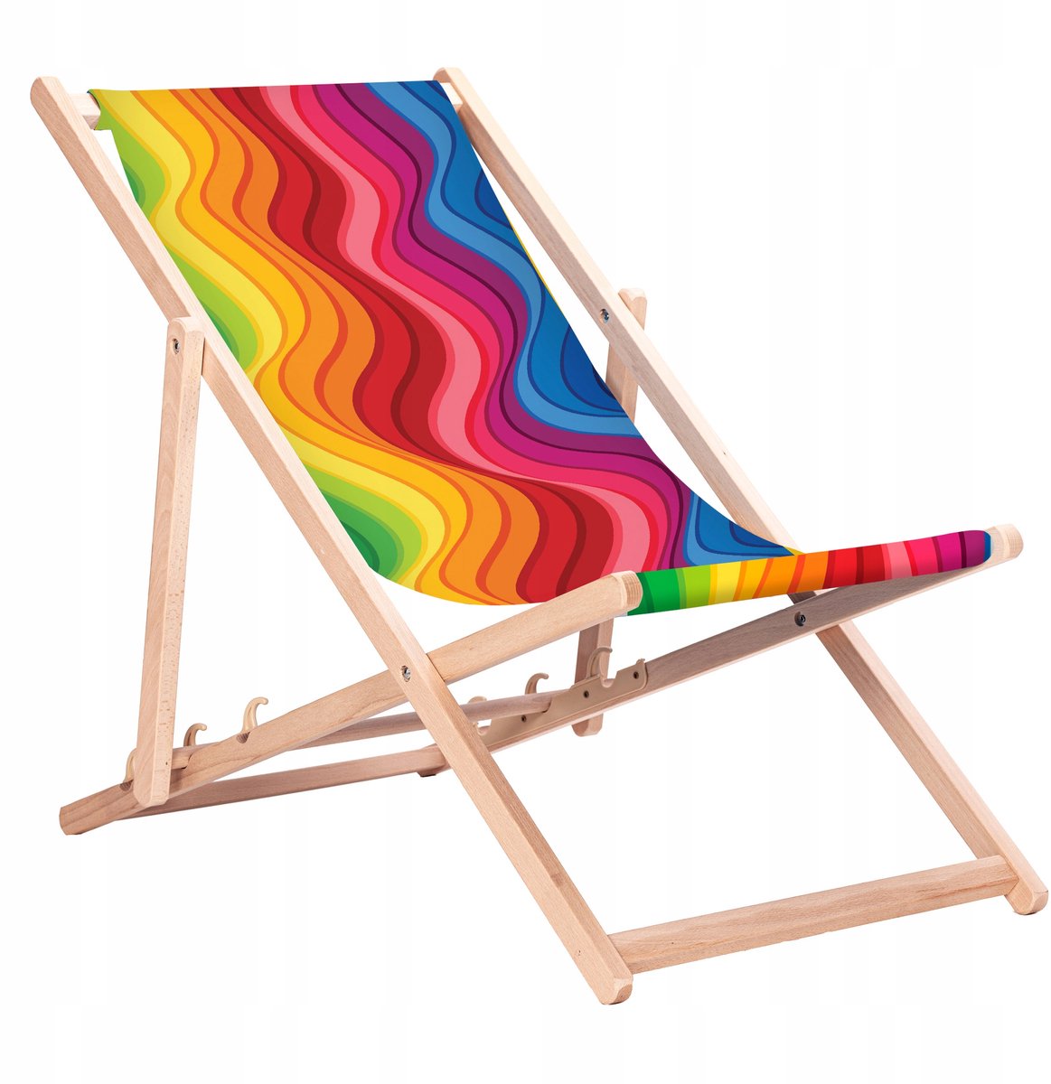 Houten ligstoel met regenboogprint - 91 ontwerpen beschikbaar