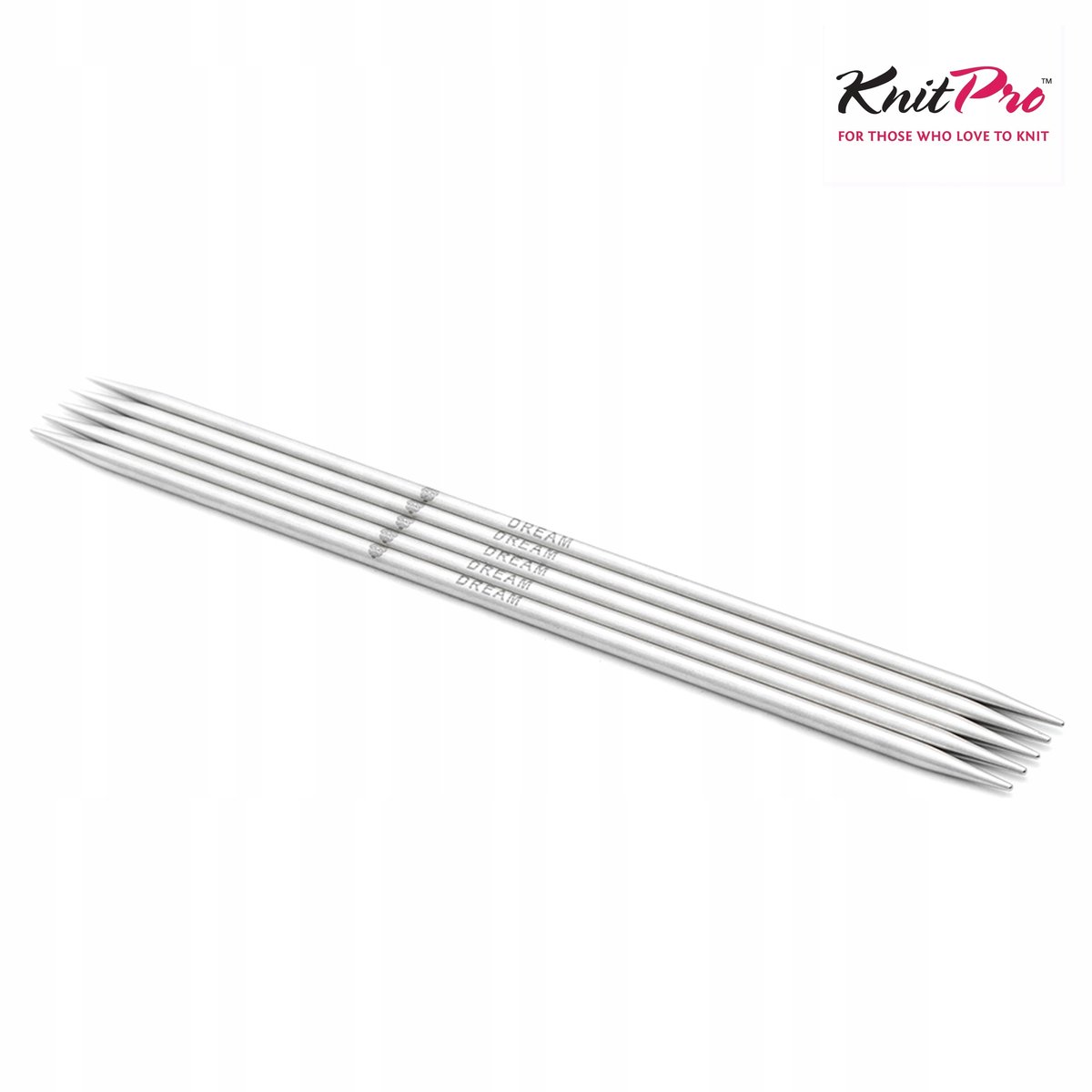 KnitPro Metalen Sokkenbreinaalden 15cm - 6.50mm