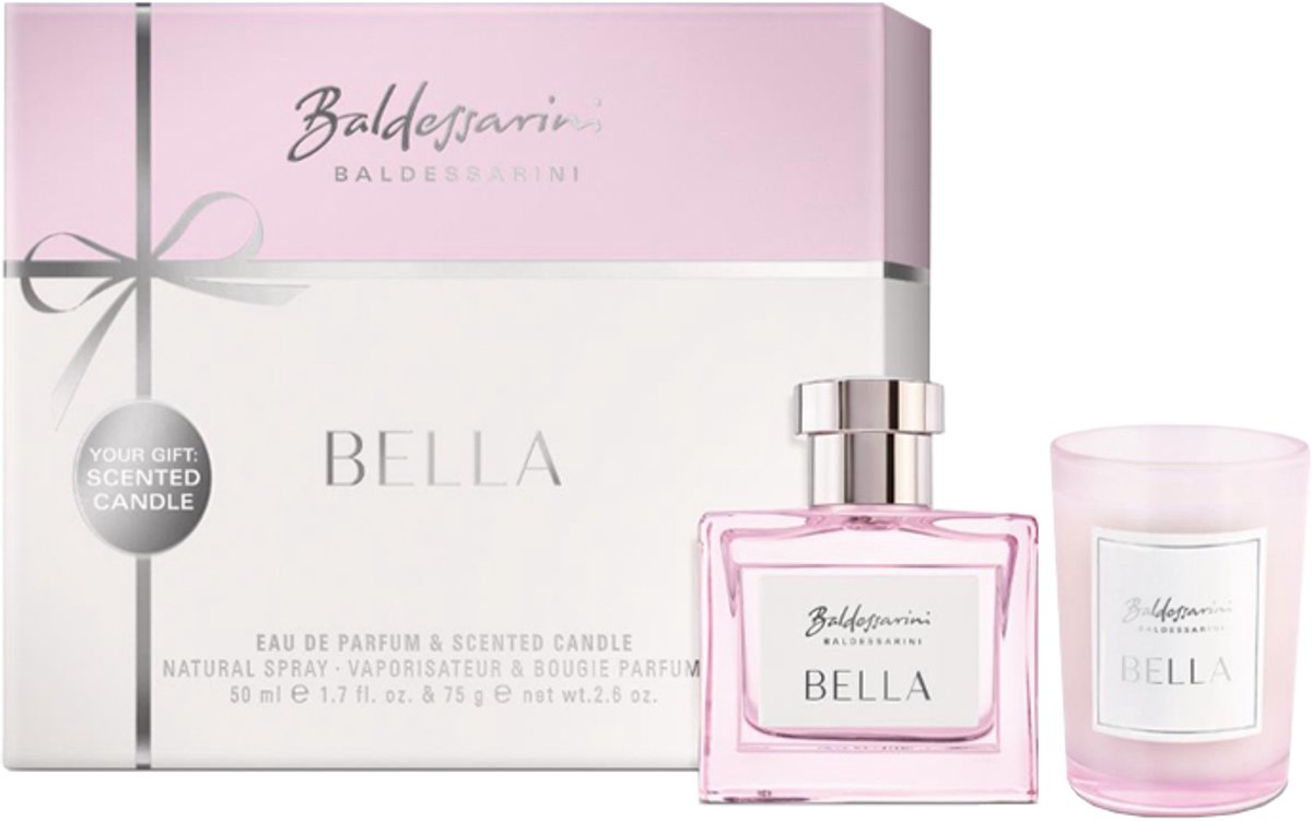 Baldessarini Bella Eau de Parfum 50 ml + Geurkaars geschenkset