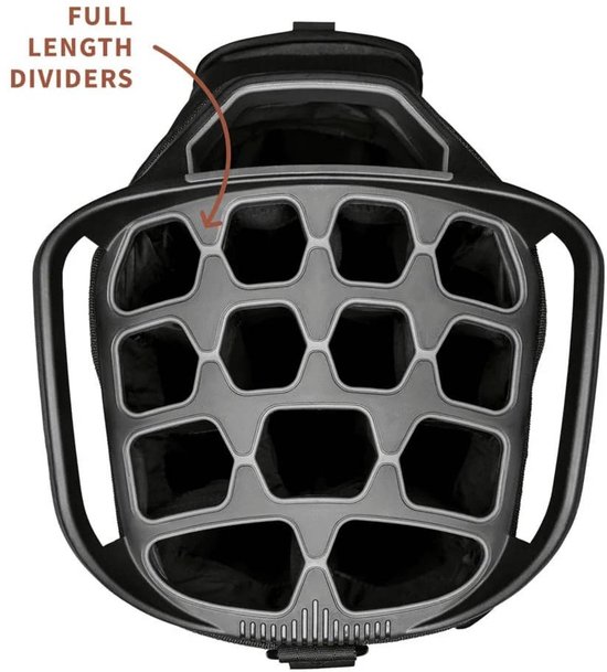 Sunday Golf Big Rig Cartbag 2025 - Zwart van Sunday Golf — afbeelding 4