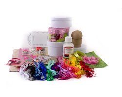 DÉCOPATCH® PAPIER | Luxe creatieve box | gekleurde folie | knutselmaterialen | satijnkoord kumihimo japans | cup-cake | cadeau | direct aan de slag / decoupage