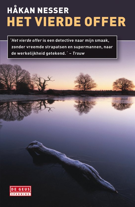 Van Veeteren-reeks 2 - Het vierde offer - cover