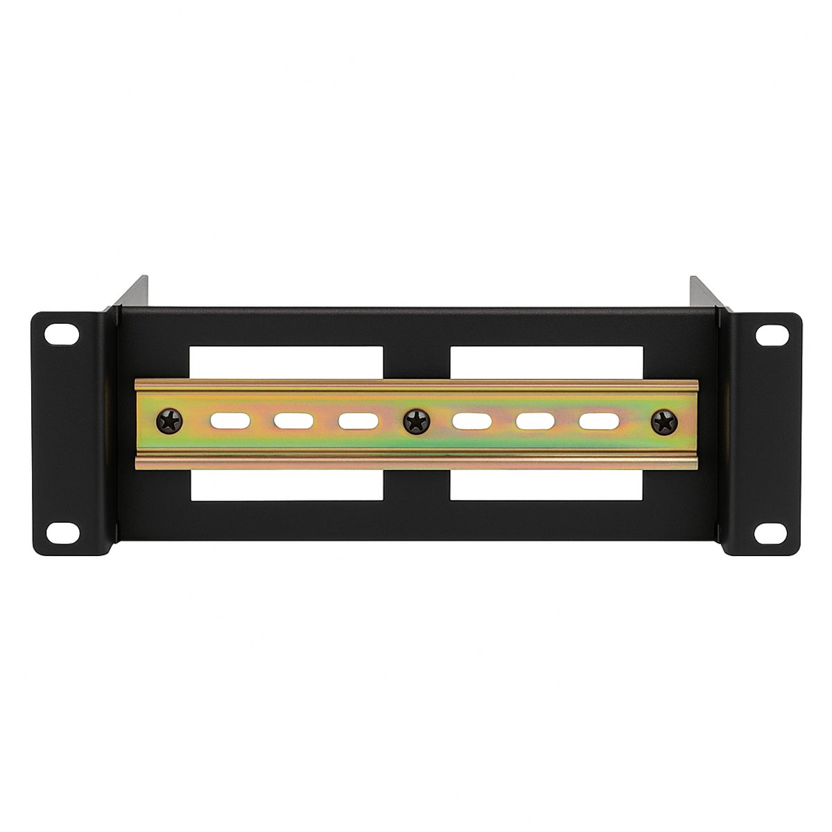 DSIT 2U DIN rail voor 10 inch racks - in diepte verstelbaar