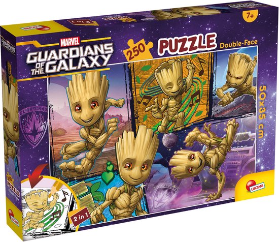 Lisciani - Puzzel - 250 stuks - Marvel - Guardians of the Galaxy - Groot