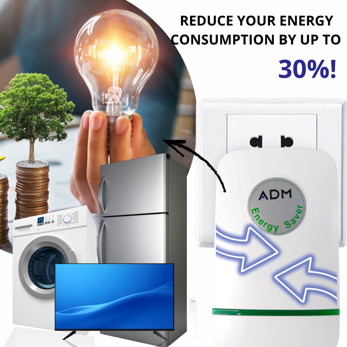 ADM Energy Saver – Bespaar energie, verleng levensduur van apparaten