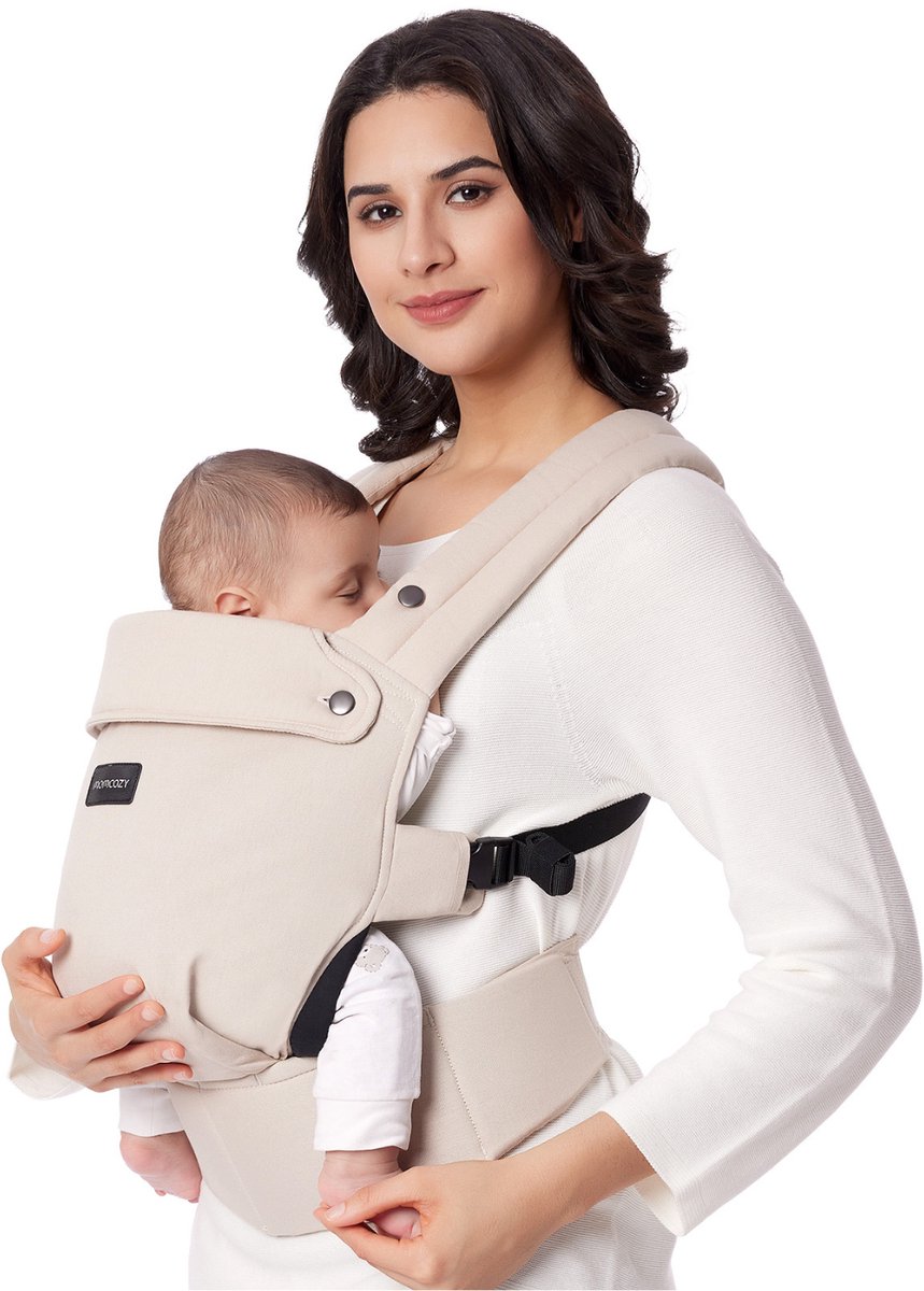 Momcozy PureHug - Baby en Peuter Draagzak – Ergonomische - Verstelbaar - 3kg tot 20kg – foto 4