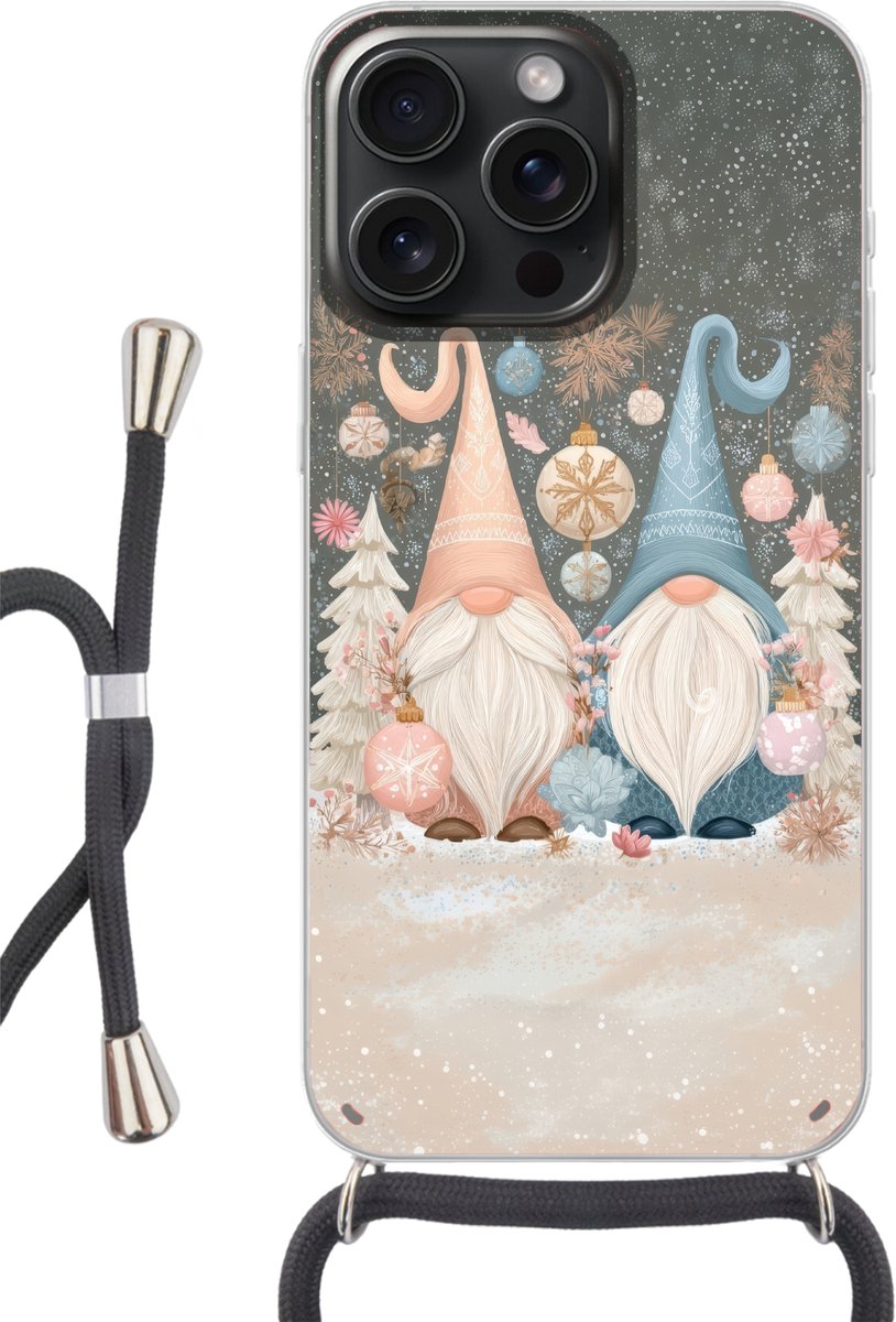 Kerst - Gnomen - Pastel