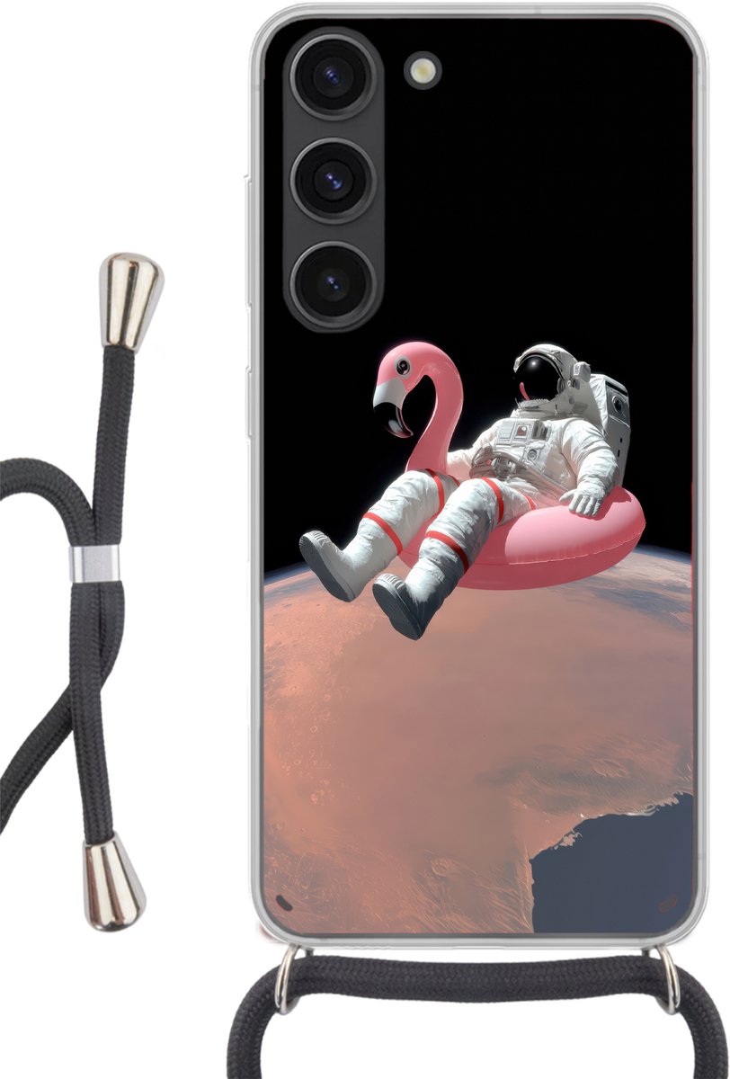 Astronaut - Flamingo - Zwemband - Roze