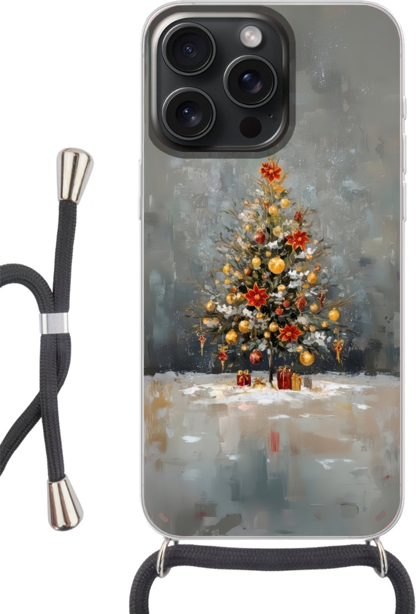 Kerstboom - Cadeaus - Rood - Goud