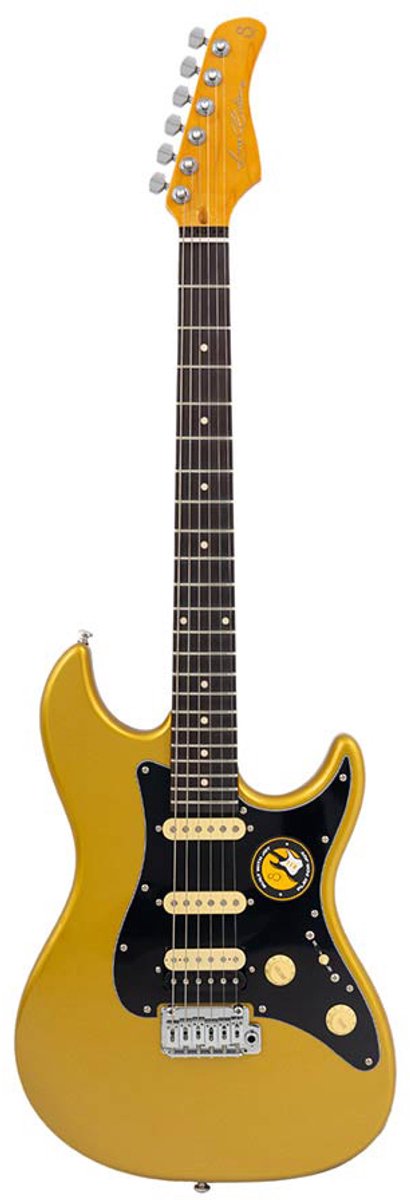 elektrische gitaar - S3+ HSS - S-style metallic gold