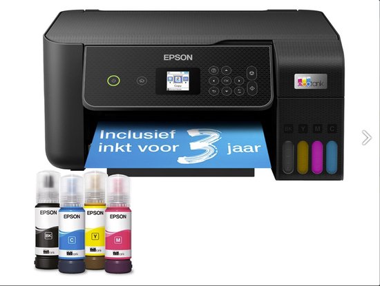 Epson EcoTank ET-2870 - All-in-One Inkttank Printer - Zwart