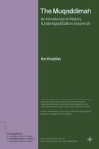 Boekomslag met de titel 'The Muqaddimah - An Introduction to History (Unabridged Edition, Volume 2)' van Ibn Khaldûn. Verder met tekst over de auteur en Bollingen Series.