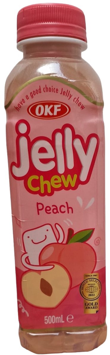 OKF jelly chew peach 20x350 ml