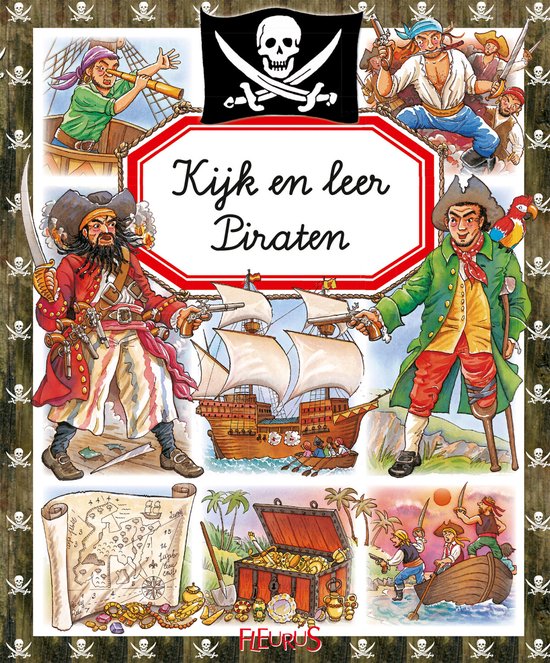 Kijk en leer - Piraten - cover