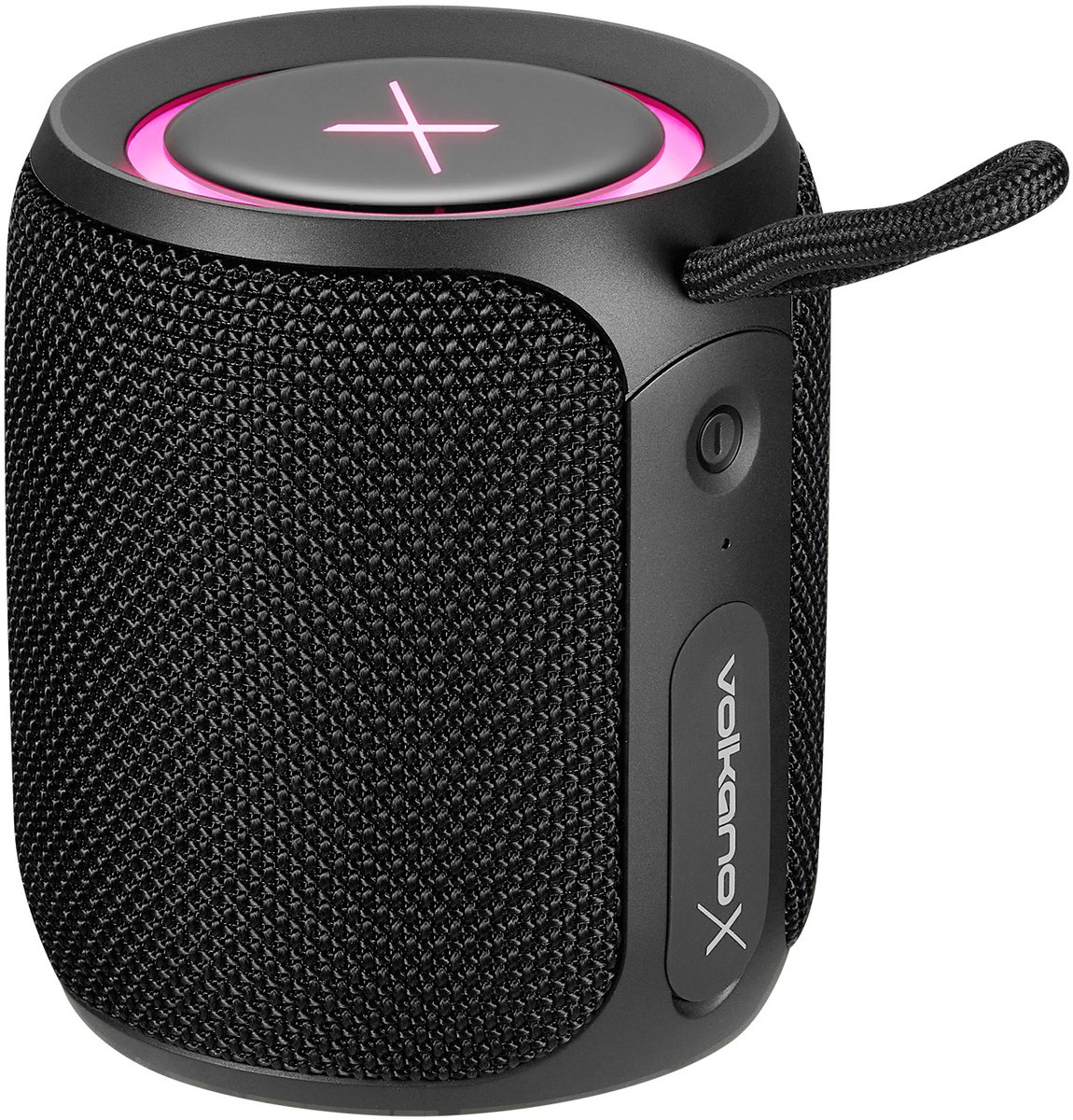 VolkanoX Bluetooth Speaker - 36W Vermogen - TWS - RGB verlichting - 10 uur lang muziek - Waterdicht - Zwart