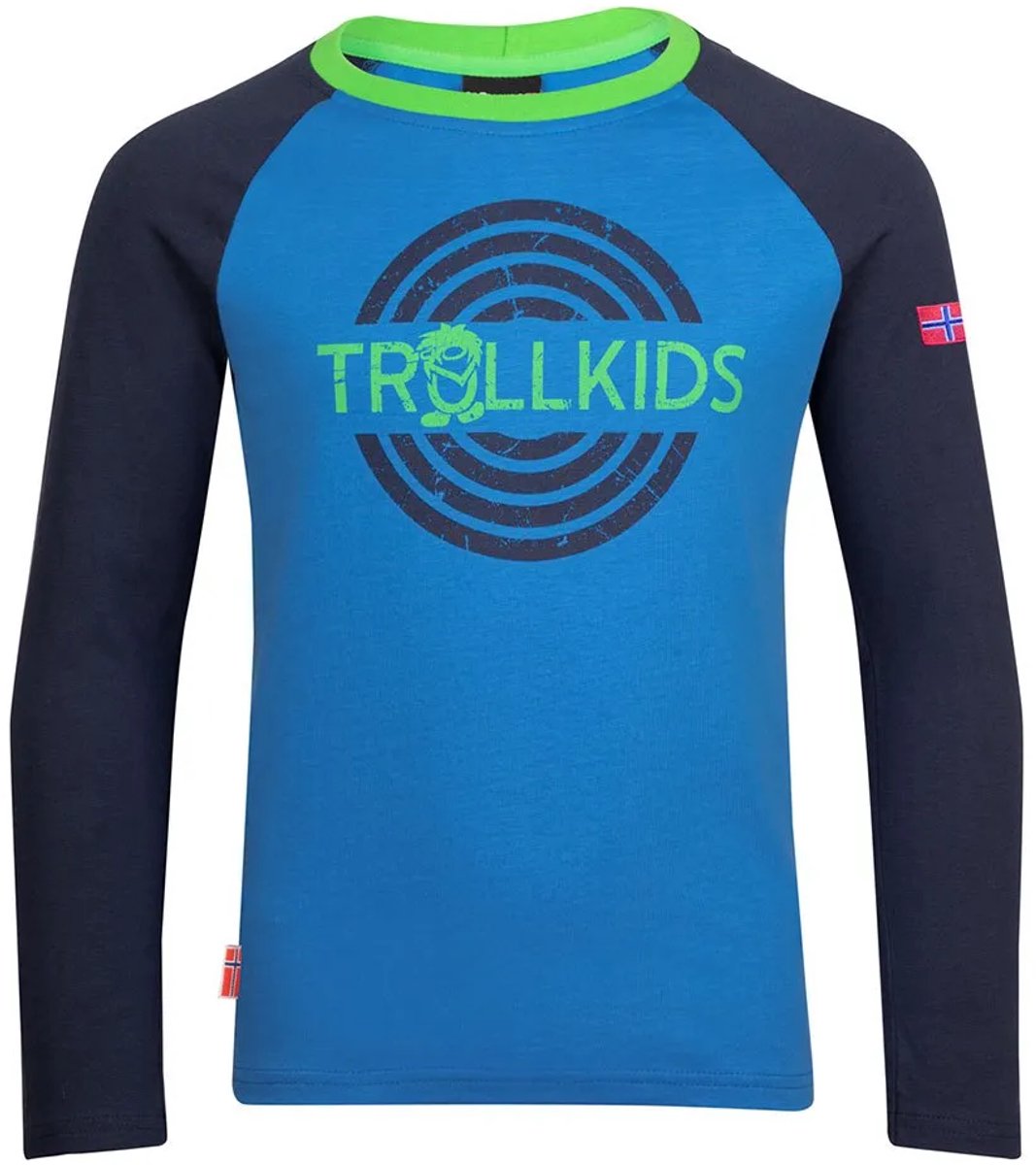 Trollkids Preikestolen T-shirt Met Lange Mouwen cm Kinderen Marineblauw