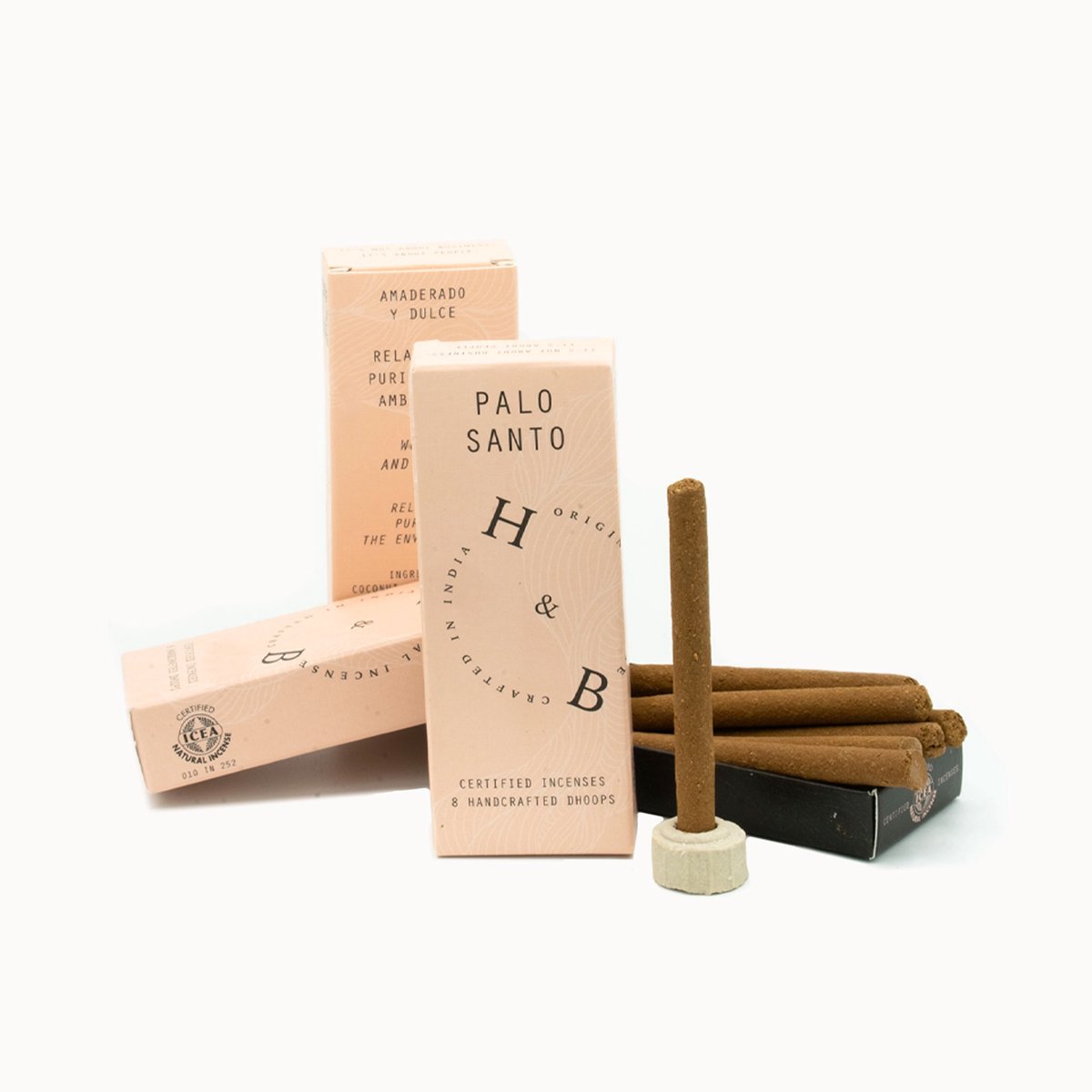 H&B Incense Dhoop Palo Santo - H&B Original Incense - Wierook uit India