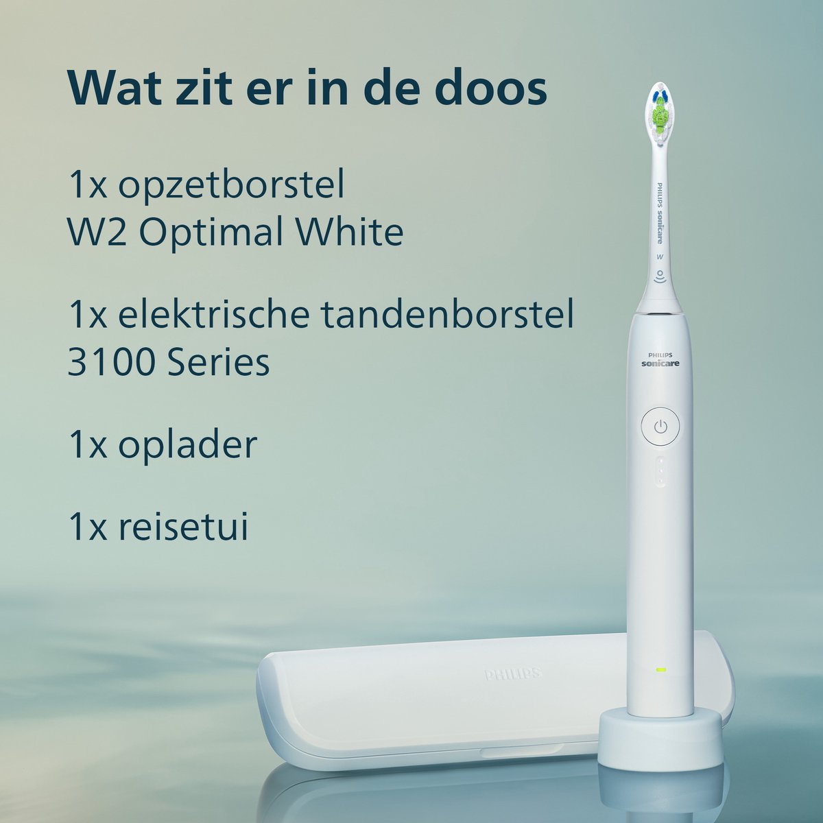 Philips Sonicare 3100 Series Elektrische Tandenborstel met - afbeelding 3