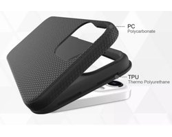 Dual Layer Rugged Case for Galaxy A26 Black