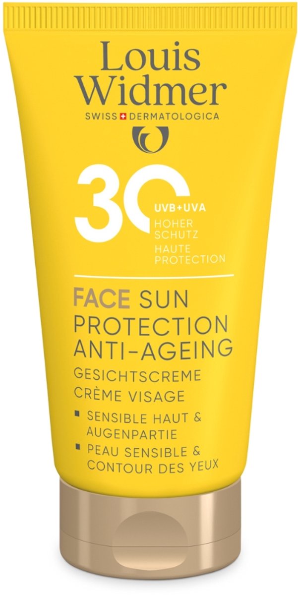 Louis Widmer Face Sun Protection Anti-Ageing 30 Geparfumeerd