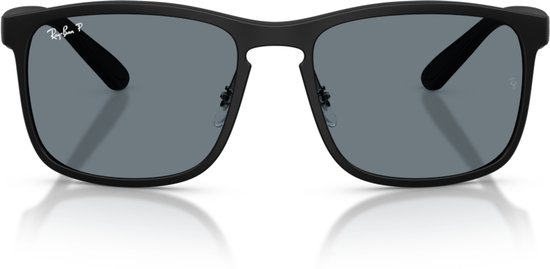 Ray Ban - Matte Black - Blue Chromance — afbeelding 4