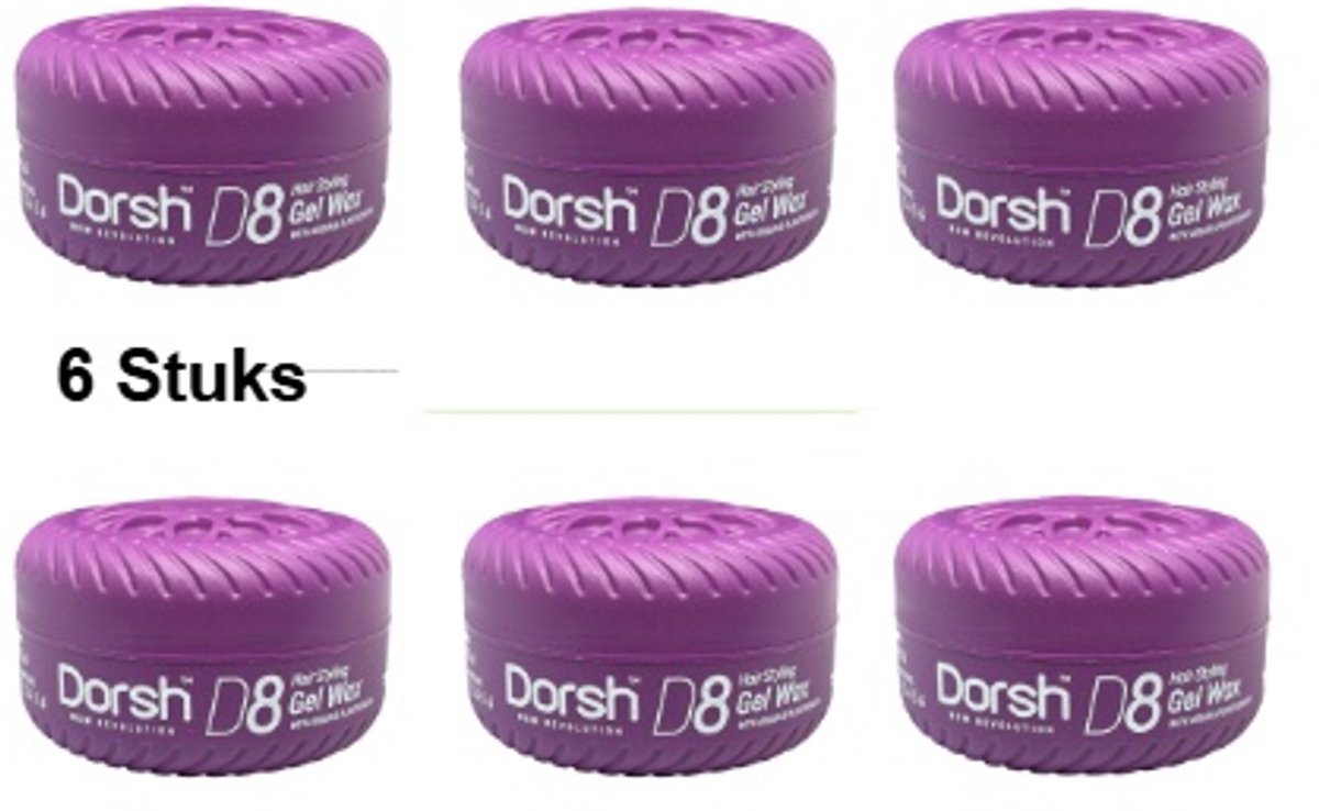 Dorsh Haar Wax D8 Gel Wax 6 Verpakking - 150ml