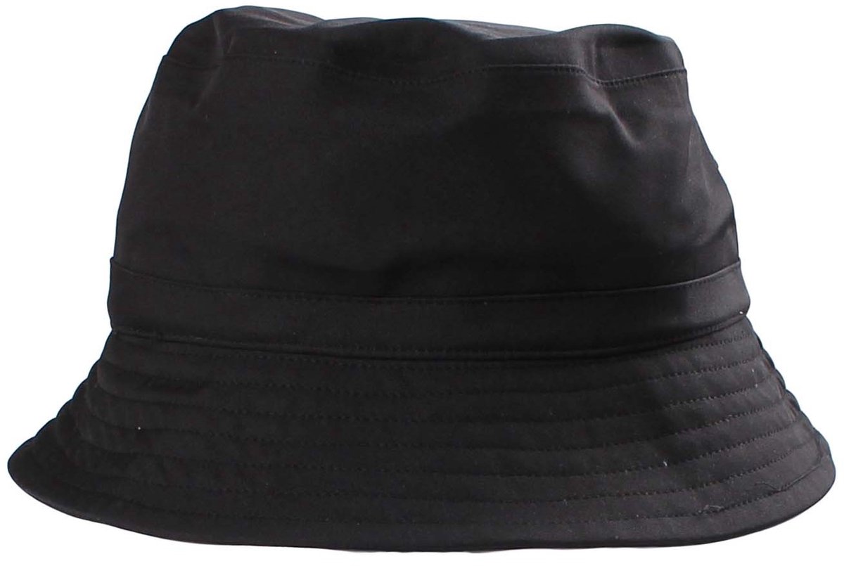 Zwarte regenhoed / Bucket Hat van Danefae