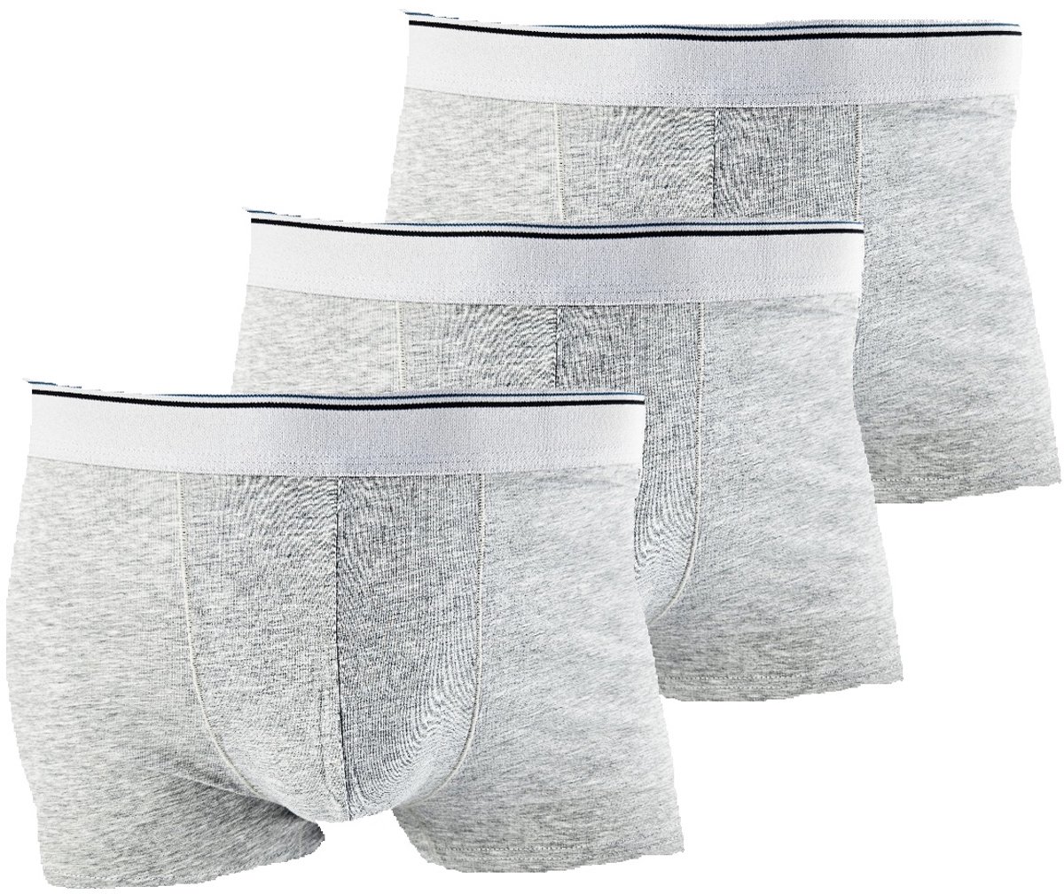 BamBella ® - Boxershorts - 3 stuks - maat L/XL - Katoenen Boxer short onderbroek lang groen heren onderbroeken