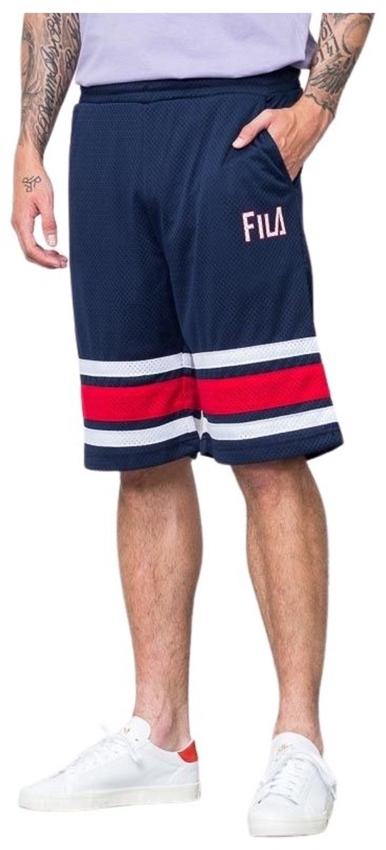 Short Fila Parker Marineblauw