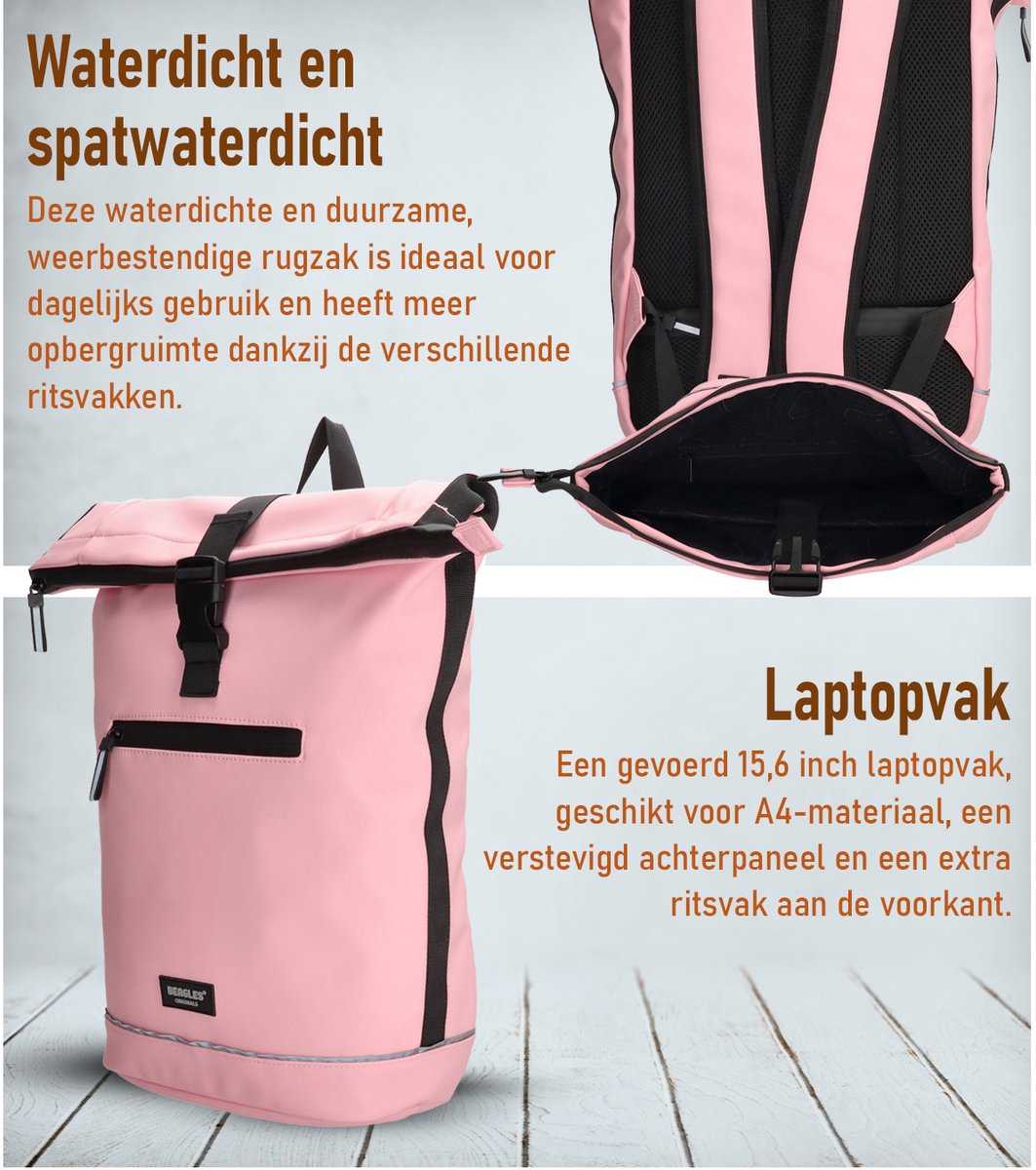Beagles Originals Bicycle Waterproof Laptop Rugzak - Fietstas