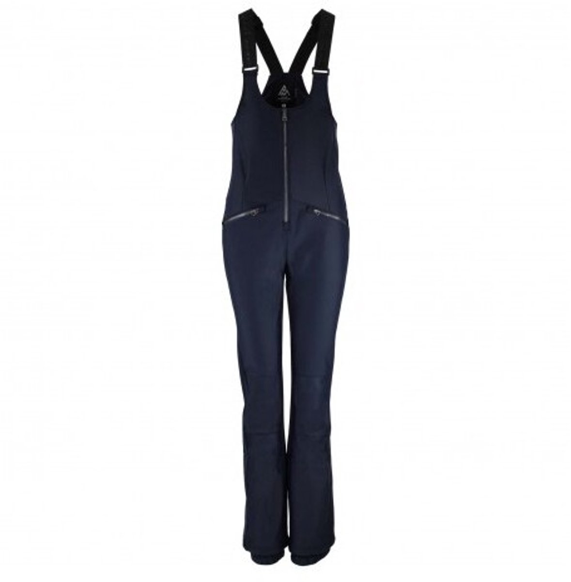 Vrouwelijke softshell skibroek Peak Mountain Achic Blauw