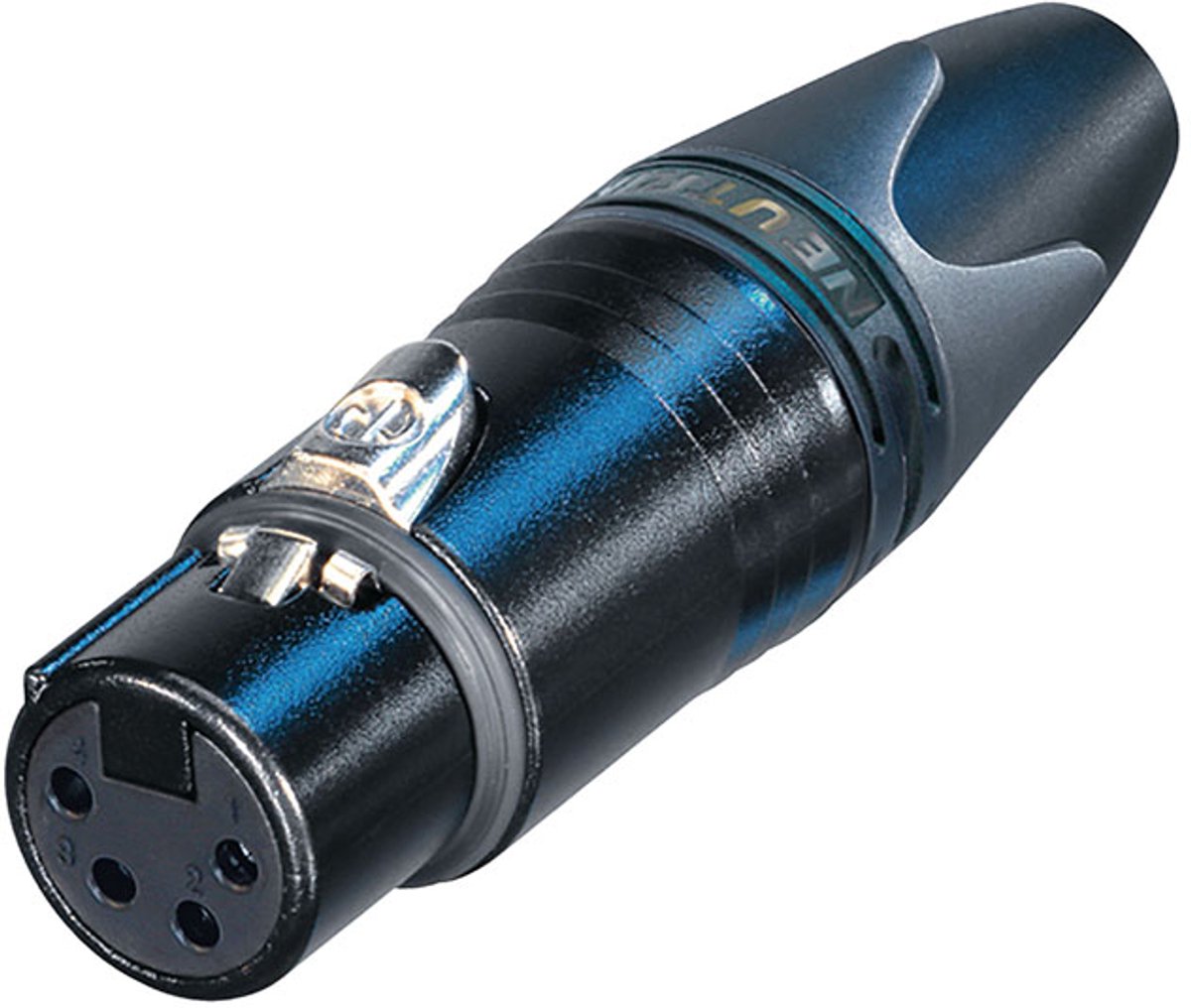 Neutrik NC4FXX-BAG XLR kabeldeel 4p female zwart