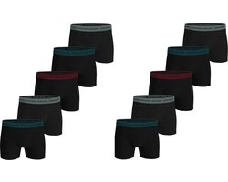 Björn Borg - Premium - 10-Pack - Boxershorts - Heren - Onderbroeken - Smalle Band - Zwart - Maat M