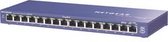 Netgear ProSAFE GS116GE - Netwerk Switch - Unmanaged - 16 Poorten