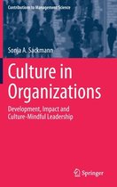 Contributions to Management Science- Culture in Organizations