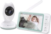 HeimVision HM132 video-babyfoon met camera en audio, 4,3-inch babycamera met gesplitst scherm en nachtzicht, 2-weg praten