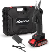 Foqu Elektrische Snoeischaar - 2x Accu - Elektrisch - Takkenschaar - Complete Set - 30 mm - Rood