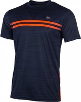 Dunlop Performance - Shirt - Heren – Dark Navy Mel/Orange - Maat L