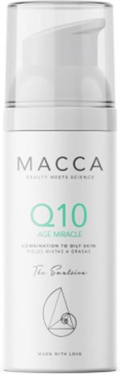 Anti-Veroudering Crème Q10 Age Miracle Macca Combinatiehuid (50 ml)