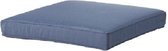 Madison Loungekussen 58x58x6 cm Provance Saffier blue