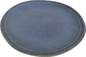 Northservies Tyra - Dinerbord - Ø 27 cm - Set van 4 - Blauw