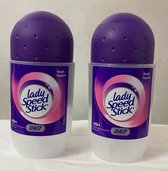 Lady Speed ​​Stick Deodorant Roll On Fresh Fusion 2X50ML