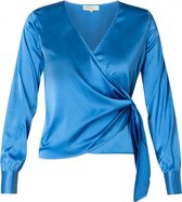 IVY BEAU Rosalinde Blouse - Blue - maat 40