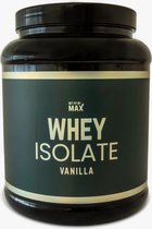 Whey Isolate - Protein -GetFitByMax - Whey Isolaat - Eiwitten - Supplement