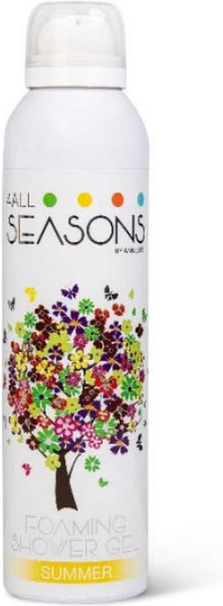 4All Seasons - foaming showergel - Tropische geur (Papaya-mango)