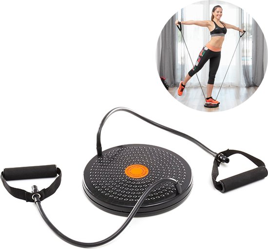 Innovagoods® Cardio Twister Disk - Twister Disc - Core Twister - Ab Trainer - Balansbord - Balansbord - Balance Board - Hometrainer - Inclusief Oefeningengids