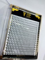 Nepwimpers BIG TRAY Let Op!! 14D mix 0.05 D krul Pre Made Volume Fans Russian volume wimperextensions pre-made fans XL tray D crul